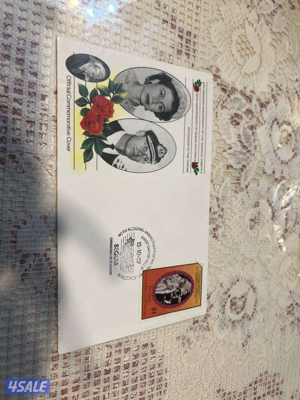 Official cover grenadines of st Vincent 19870