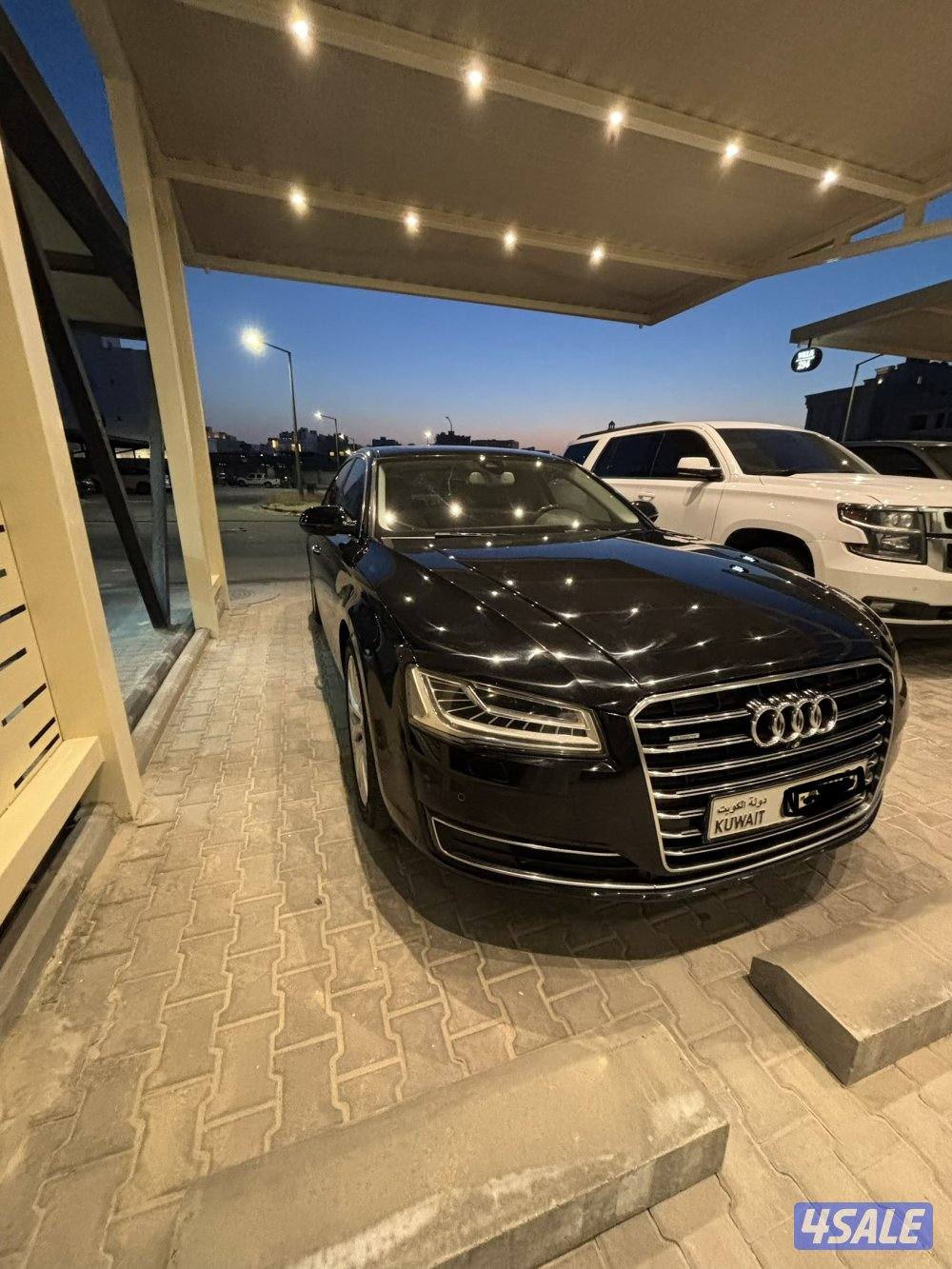 للبيع اوديA8L موديل 2015 عداد188الف شرط الفحص2