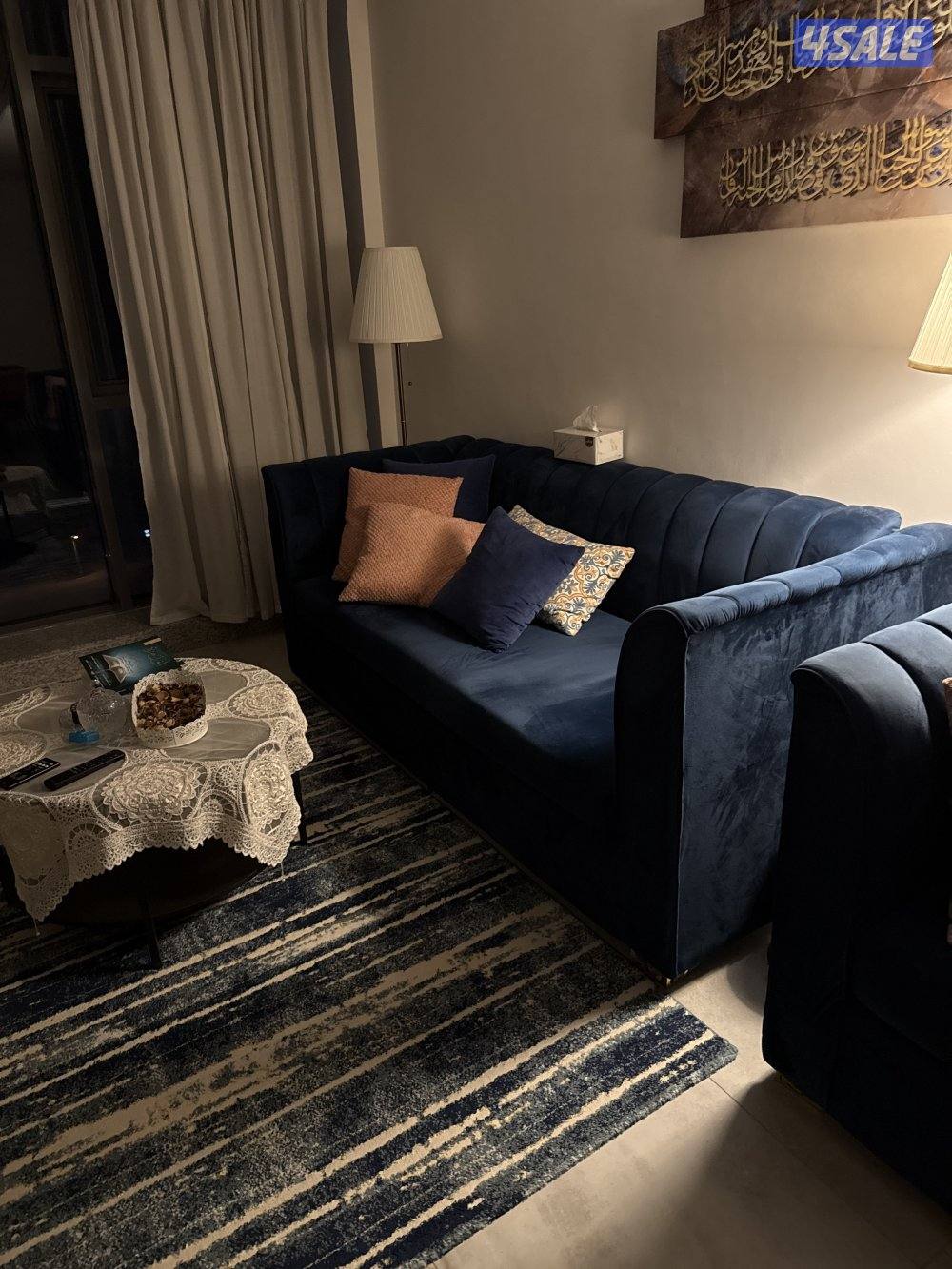 طقم كنفات+فريزر افقي+كبت ٢ باب+فريزر وانسا+تلفزيون ٤٢ بوصه ال جي سمارت0