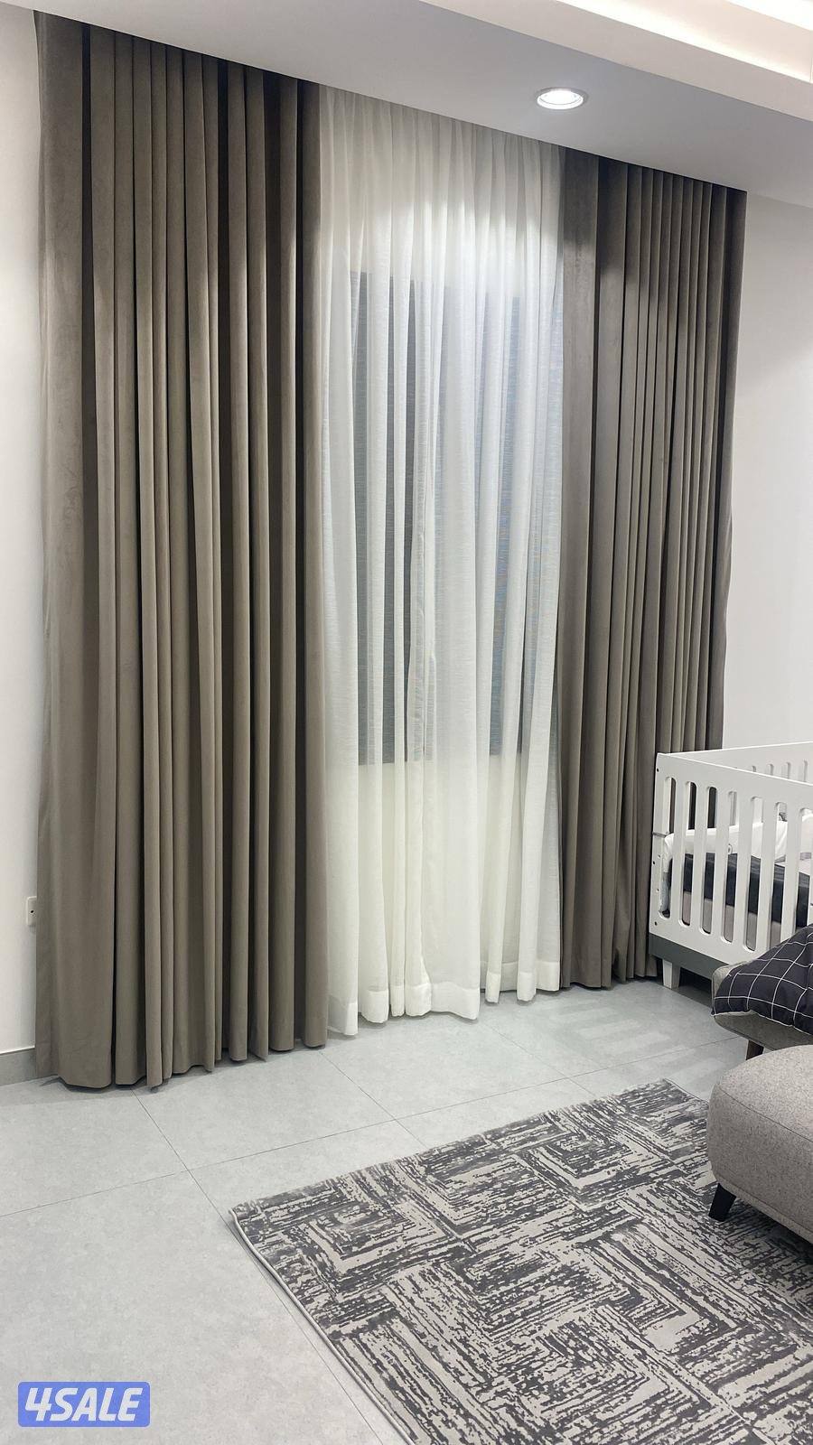 تنجيد  وتفصيل جميع الكنب والستائر4