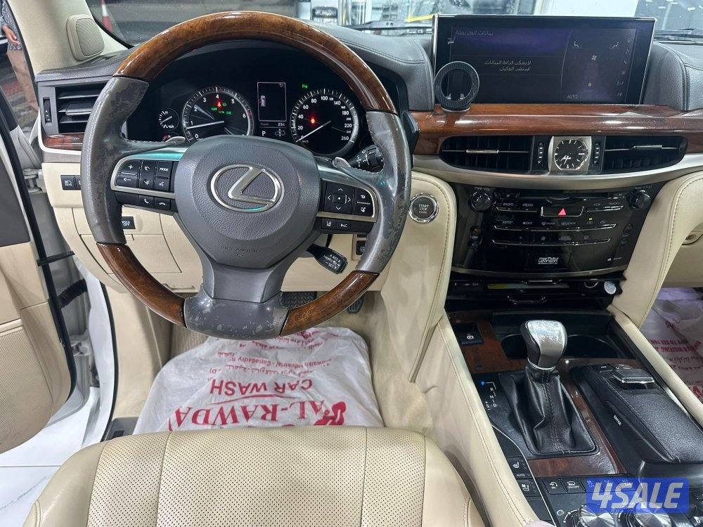 لكزس LX 570 موديل ٢٠١٦ وارد قطر الدرجه الأولى ماشي ١٧٨ ألف كم6