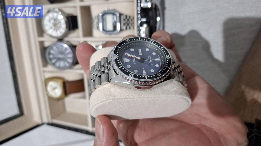 مجموعة ساعات رجالية مع حافظة ساعات9