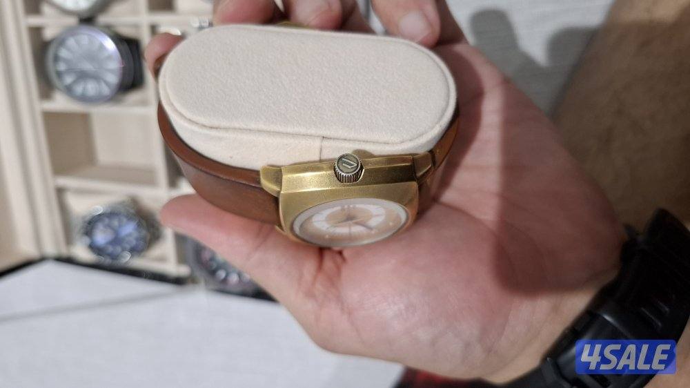 مجموعة ساعات رجالية مع حافظة ساعات12