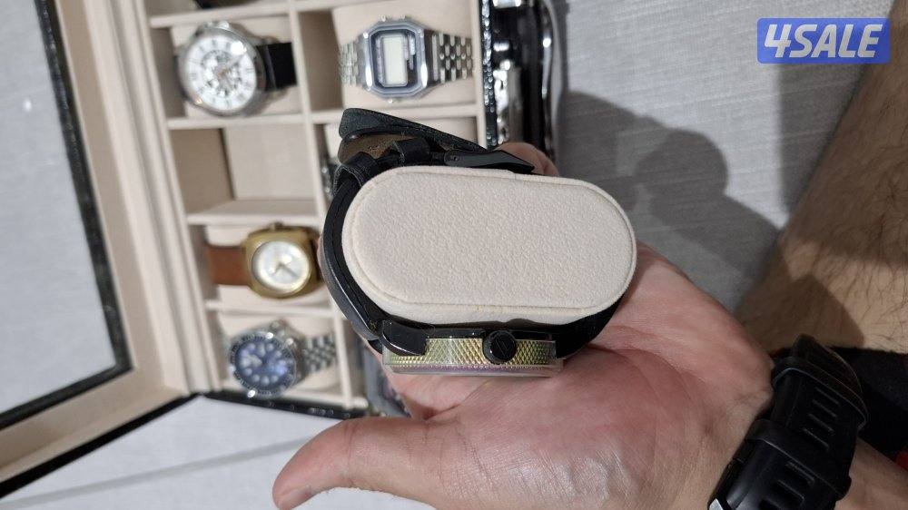 مجموعة ساعات رجالية مع حافظة ساعات14