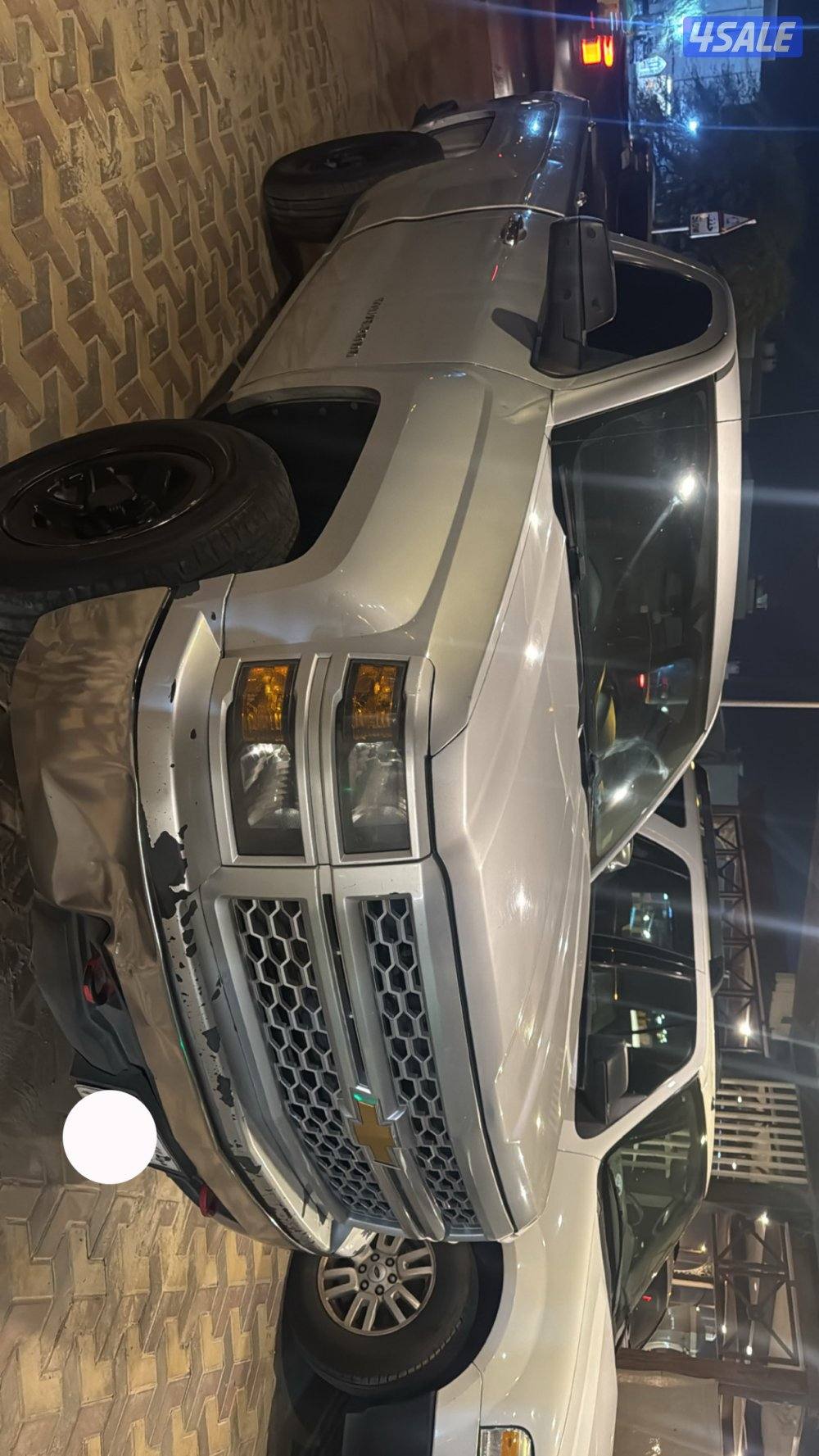 للبيع وانيت سلفرادو3