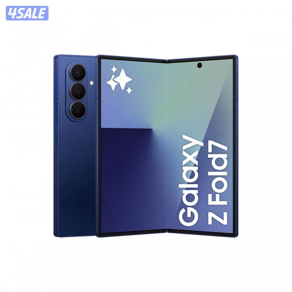 جهاز سامسونج فولد ٧ _ ٥١٢ جيجا ازرق  للبيع او للبدل بايفون نضيف1