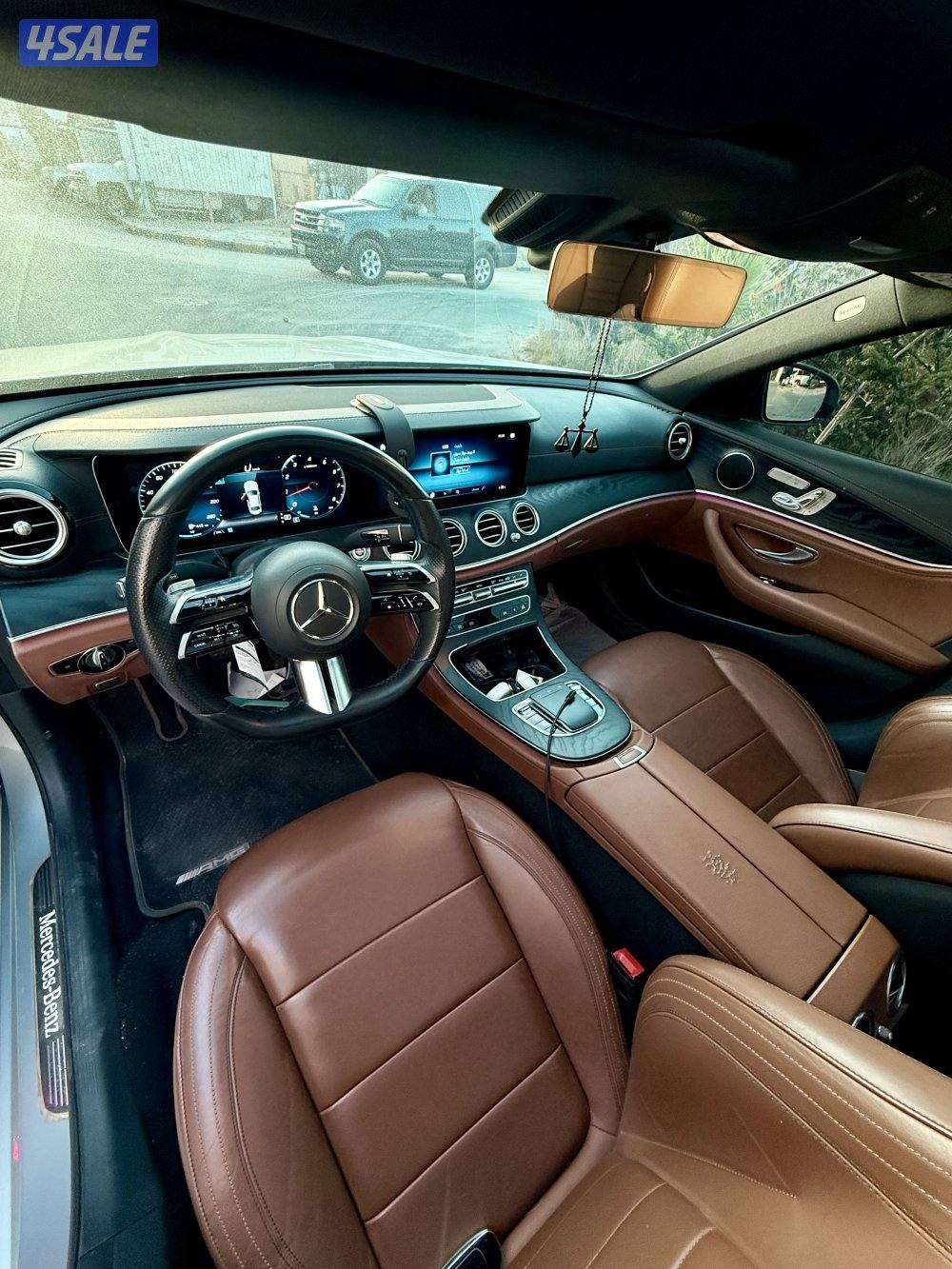 صبغ الوكالة عداد 88 الف E200 AMG  بحالة الوكالة شرط الفحص بالكامل8