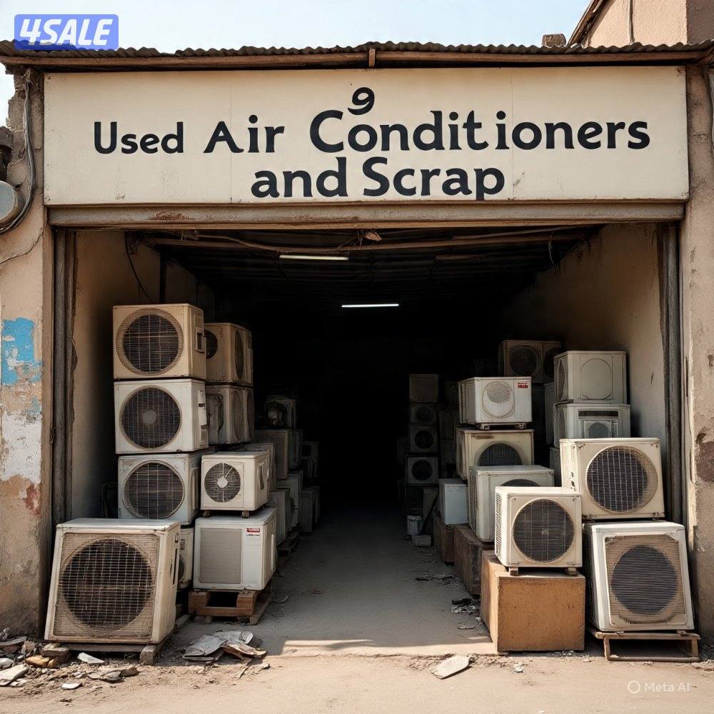 نشتري جميع انواع وحدات التكيف المستعمل و السكراب باعلا الأسعار في2
