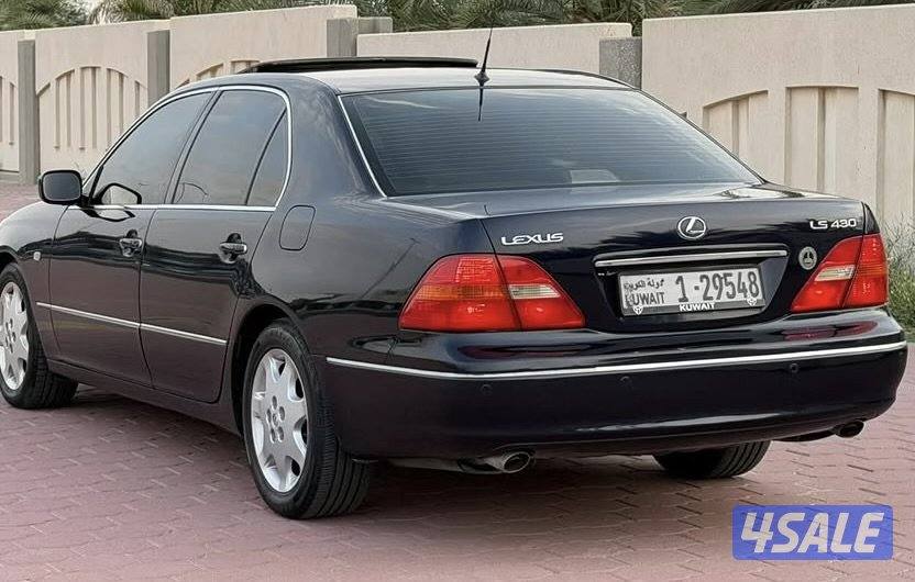 البيع لكزس ٢٠٠١ Ls430 كامل  المو صفات ماشي ٢٥٨ سيوفس منتظم بحالة نادر2