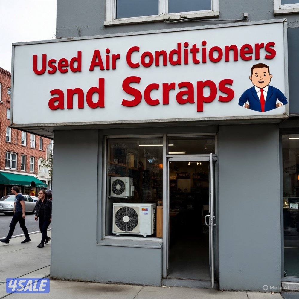 نشتري وحدات التكيف المستعمل و السكراب باعلا سعر و السعر بضمير1