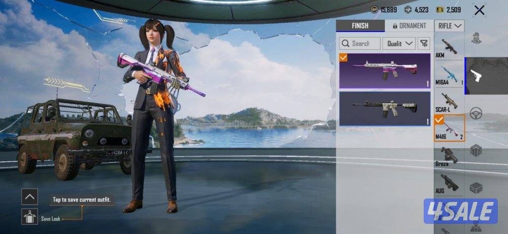 حسابات ببجي منوعه ~ سكنات وبسعر رخيص😁😻1