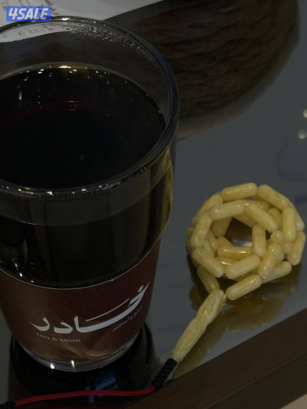 كهرب مشخط🔥🔥.    22غرام    حجم الخرز5/15ملي.  عدد الخرز بدون سبيرات 434