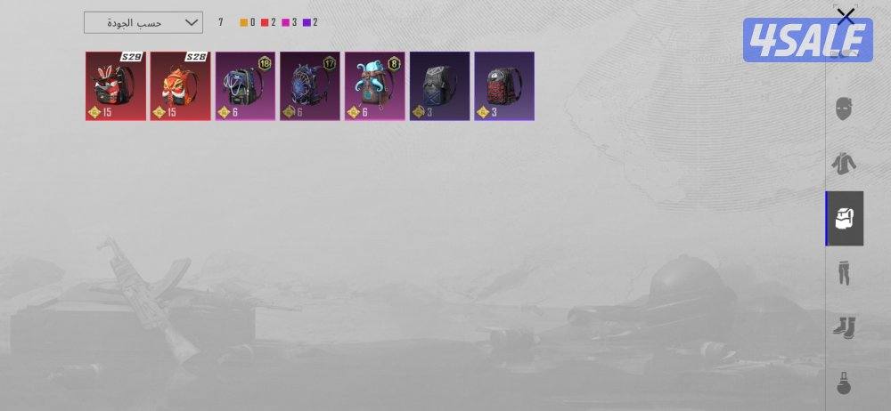 حساب ببجي للبيع9