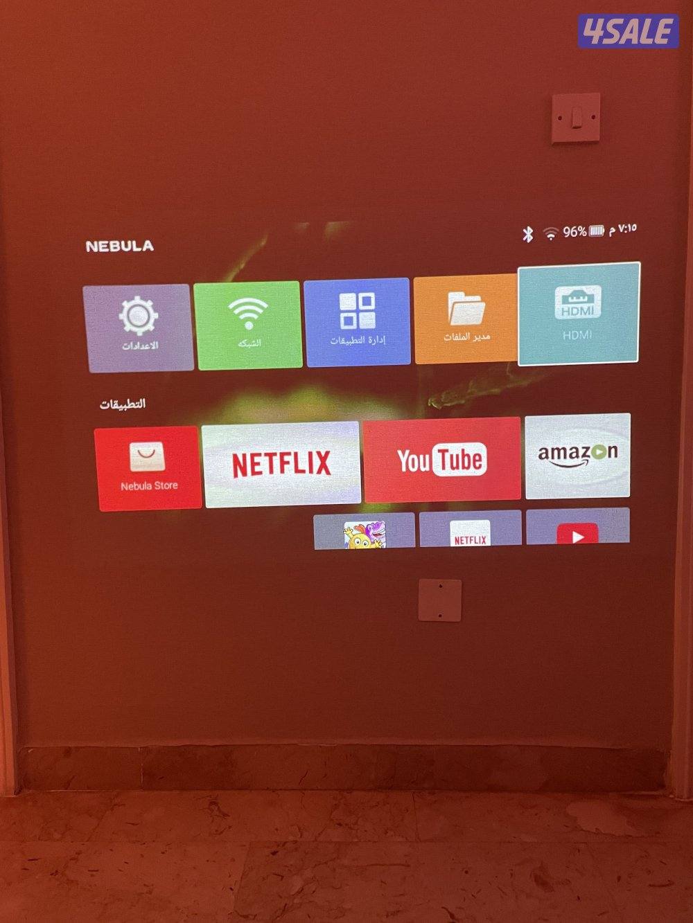 بروجكتر بحاله جديده0