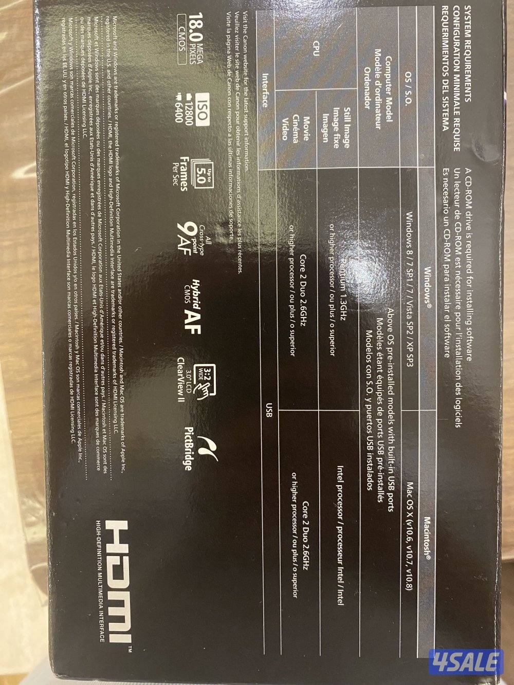 كاميرا Canon EOS 700D4