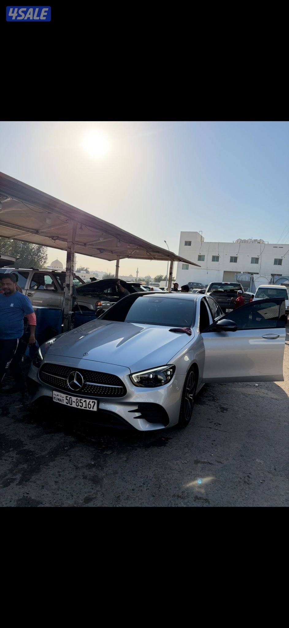 صبغ الوكالة عداد 88 الف E200 AMG  بحالة الوكالة شرط الفحص بالكامل3