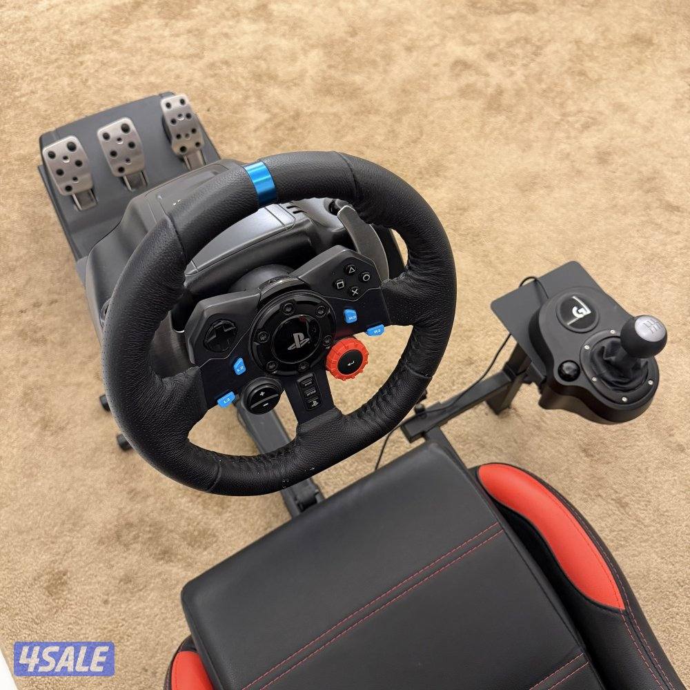 سكان logitech g29 مع كرسي1