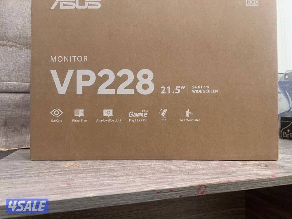 للبيع شاشة ASUS الأصلية، جديدة تماماً بكرتونتها (فتحة مصنع).2