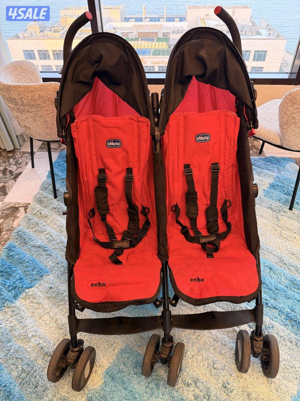 Twin stroller chicco0