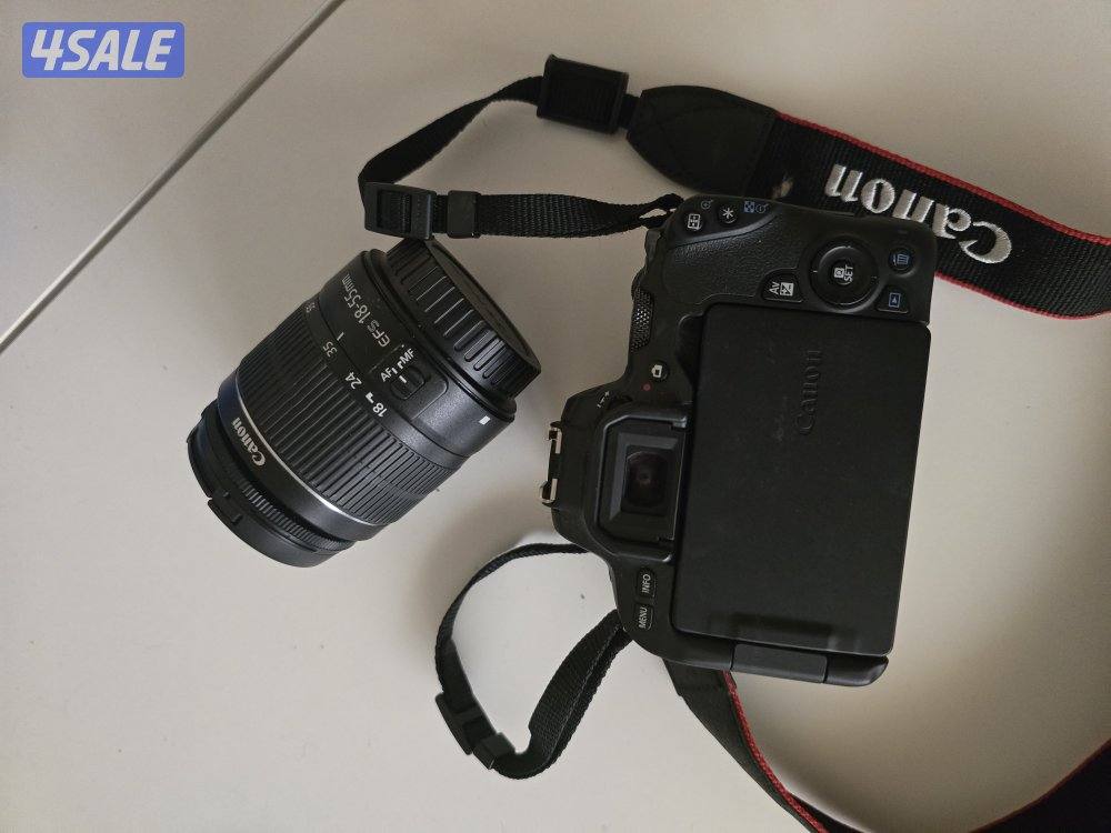 كاميرا كانون 200D مع العدسة
استخدام خفيف جدًا1