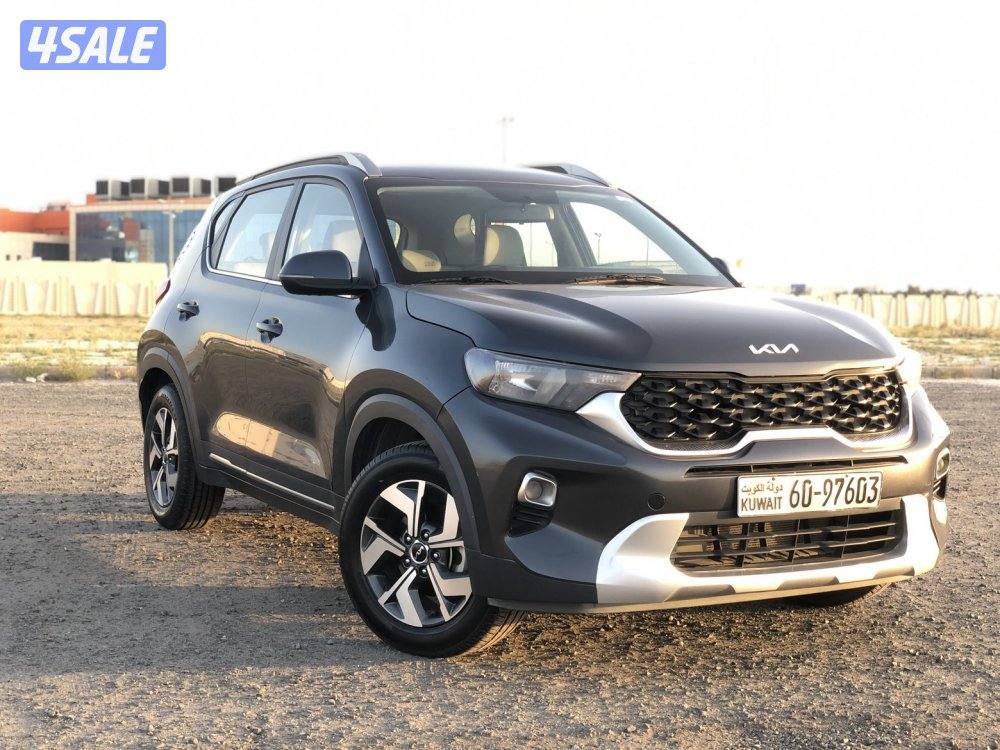 كيا سونيت 2022 ماشي 178 صبغ الوكاله عدا باب الدبه من فوق شرط الفحص1