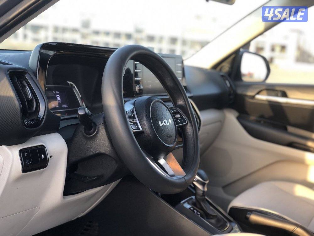 كيا سونيت 2022 ماشي 178 صبغ الوكاله عدا باب الدبه من فوق شرط الفحص7