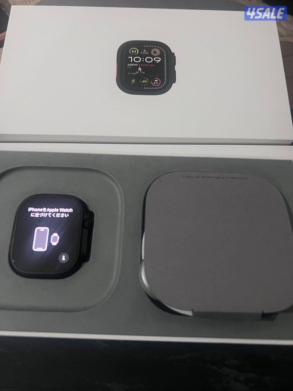 للبيع ساعة ابل الترا 2 مقاس49 لم تستخدم فقط مفتوح الكرتون1