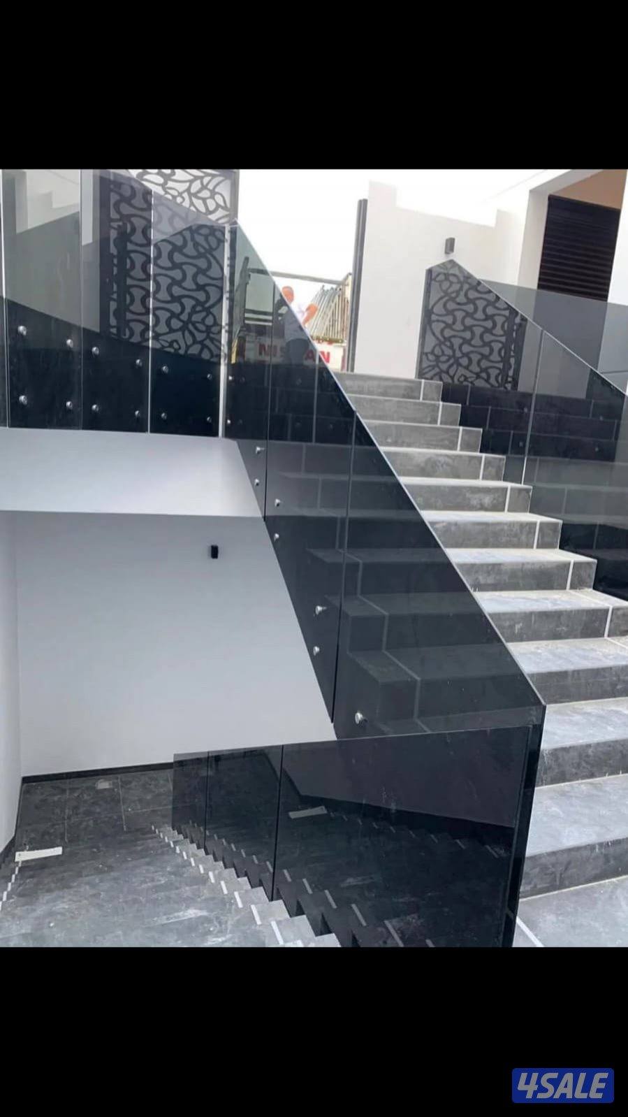 زجاج ومرايا شاور بكس داربزين5