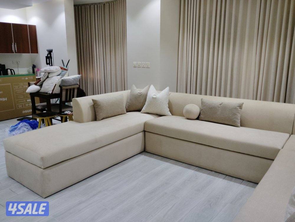 تفصيل وتنجد وتلبس الكنب  الستائر الويفي2