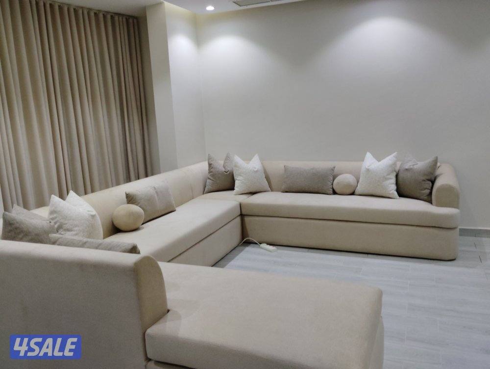 تفصيل وتنجد وتلبس الكنب  الستائر الويفي3