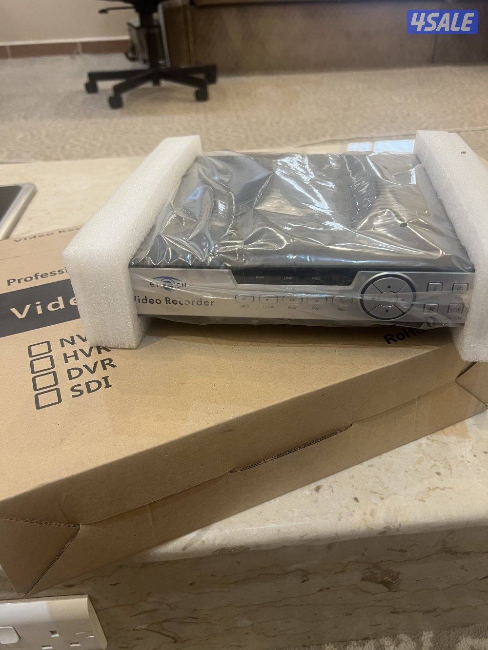 كامرة مراقبة عدد 2 وجهاز التسجيل جديد غير مستعمل1