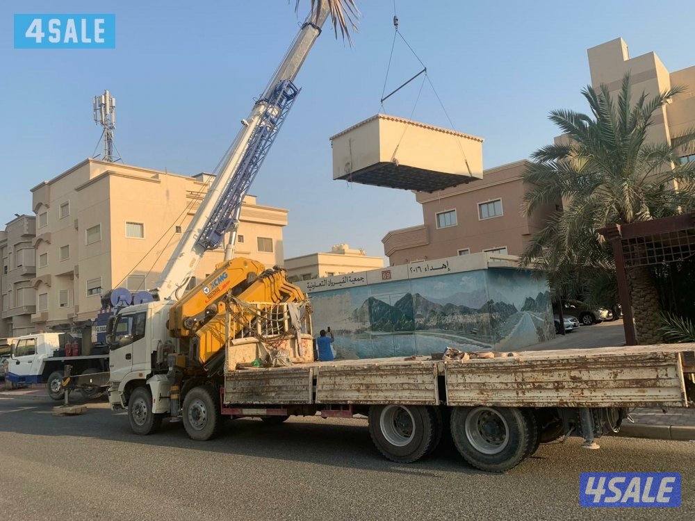 نقل قوارب ، طراريد جميع الاحجام ، كنتينرات ، شاليهات ، خزانات ..6