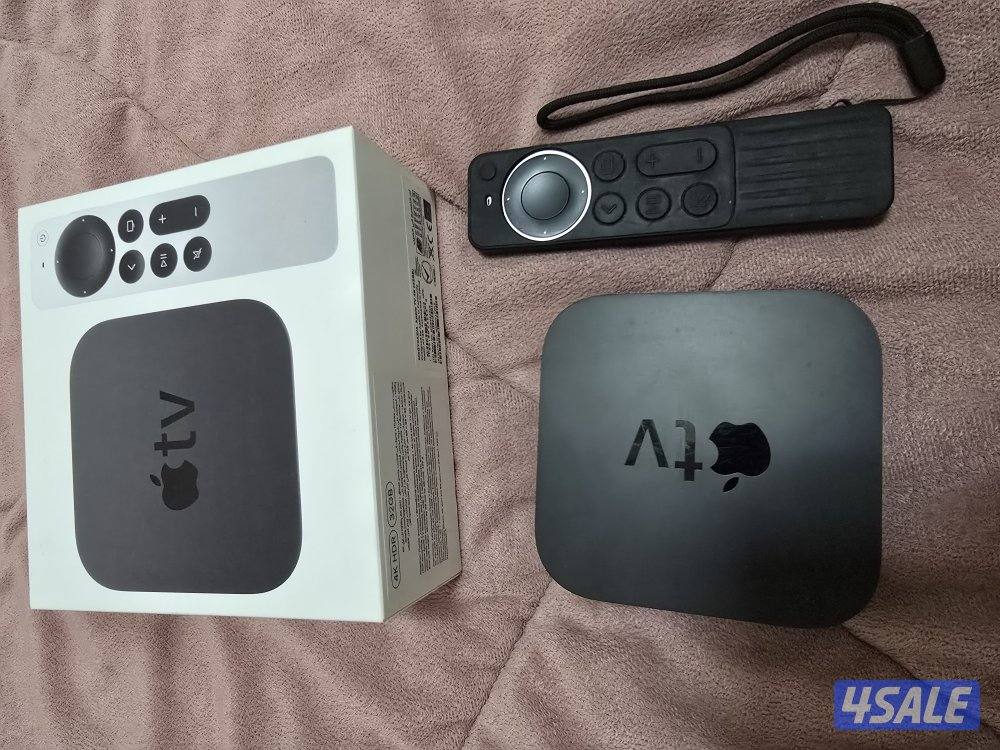 Apple tv ابل مع ريموت كالجديد0