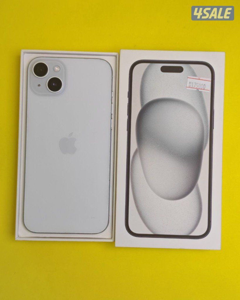 ايفون 15 بلس 256GB أسود بطارية 83% مستعمل كالجديد iPhone 15 Plus 256GB0