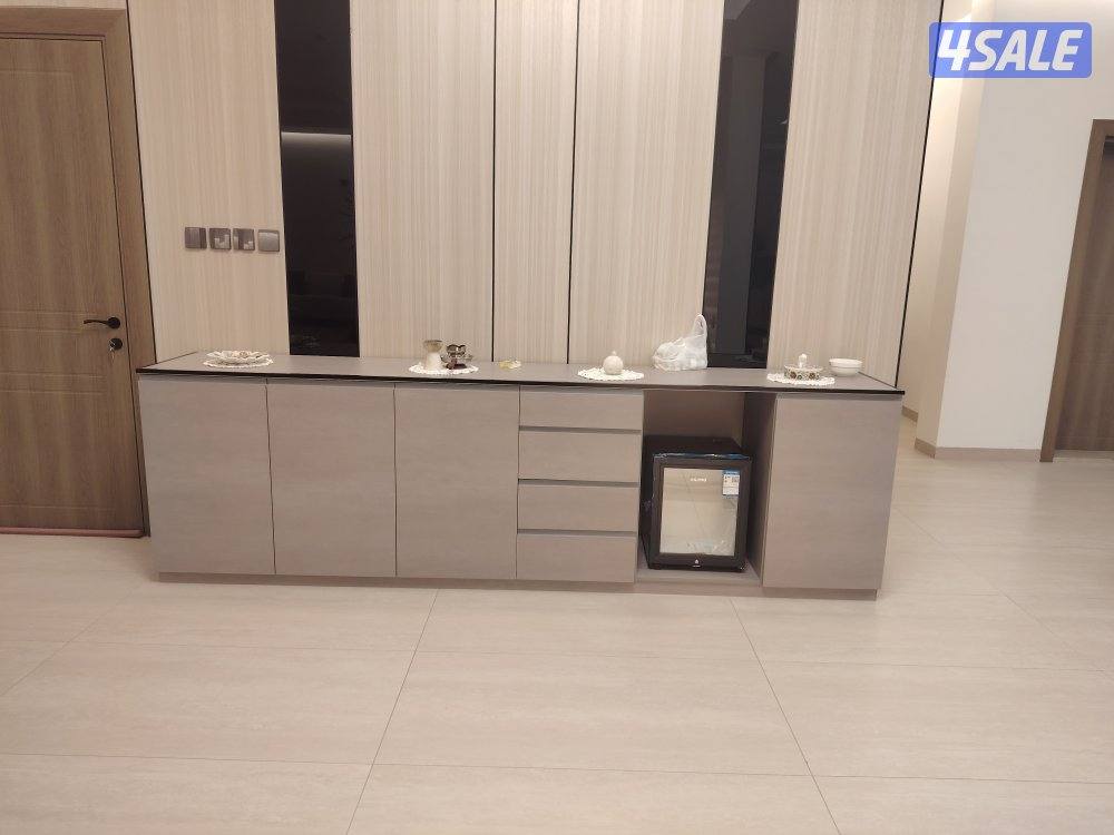 ديكورات خشب طولت بديل خشب بديل رخام شيابرد جام وجار خلفيه تلفزيون6