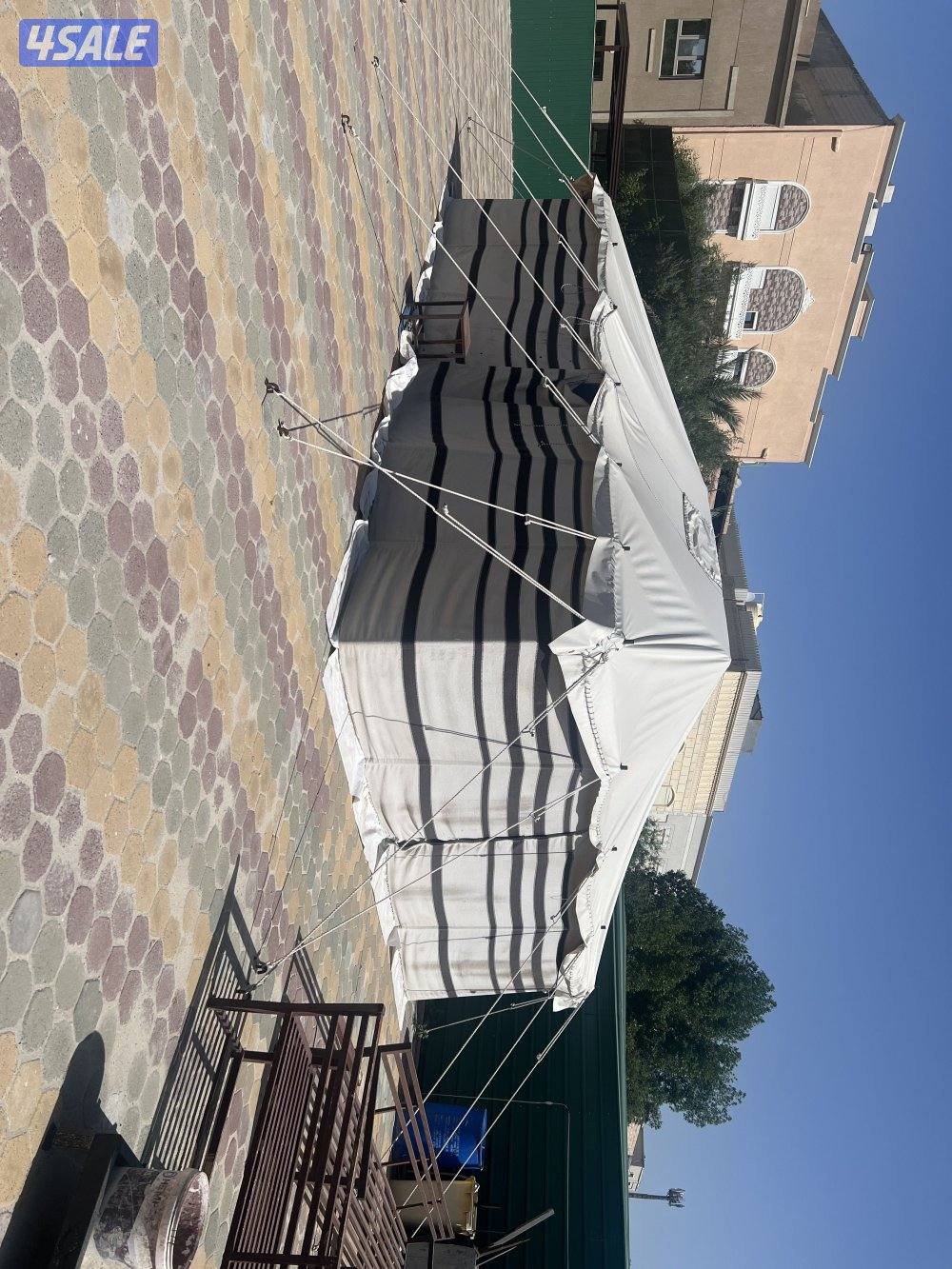 بيت شعر ابيض  9 / 5 سعودي  شبه  جديد  اول بنيه له1