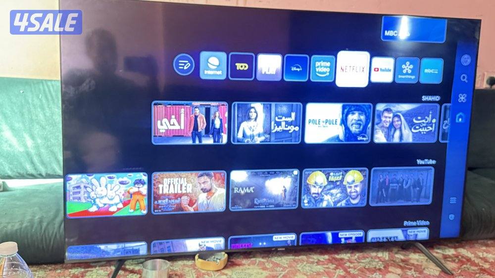 تلفزيون سامسونج اسمارت 58 بوصه5