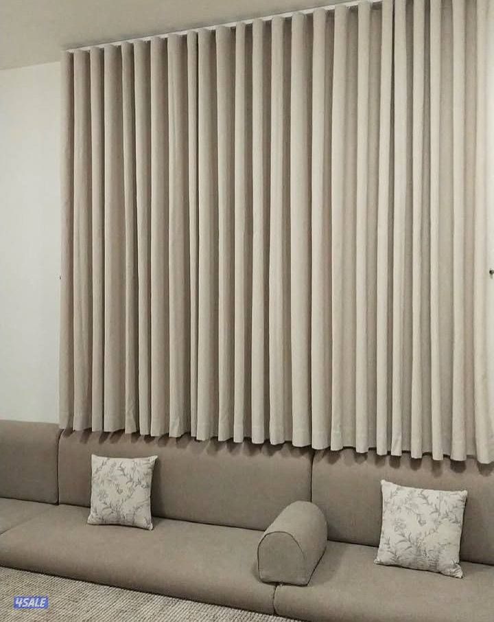 تنجيد ستائر تفصيل ستاير روال شيفون لنن وايفي تلبيس كنب قنفات فك تركيب10