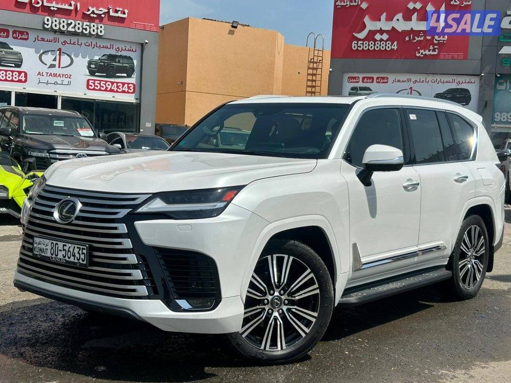 لكزس LX600 درجة اولى  twinturbo .V6 موديل 2024 ماشي 52.000 k.m0