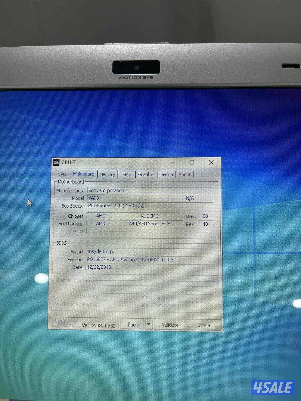 Sony VAIO VPCYB15AG7