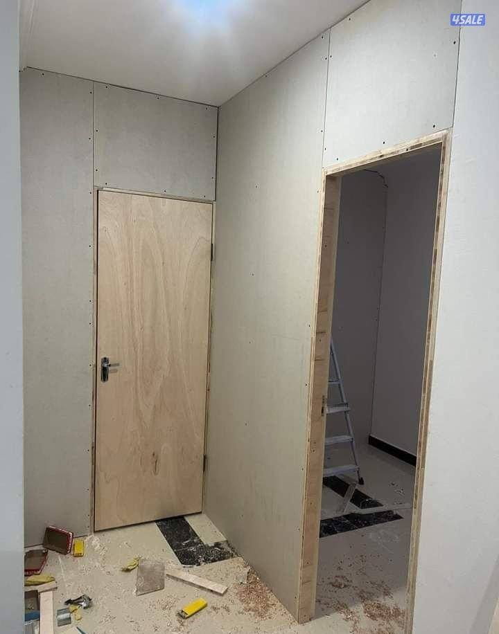 نجار محمد باكستاني شغل جديد وقديم ابواب كبتات قفل فوق تركيب2