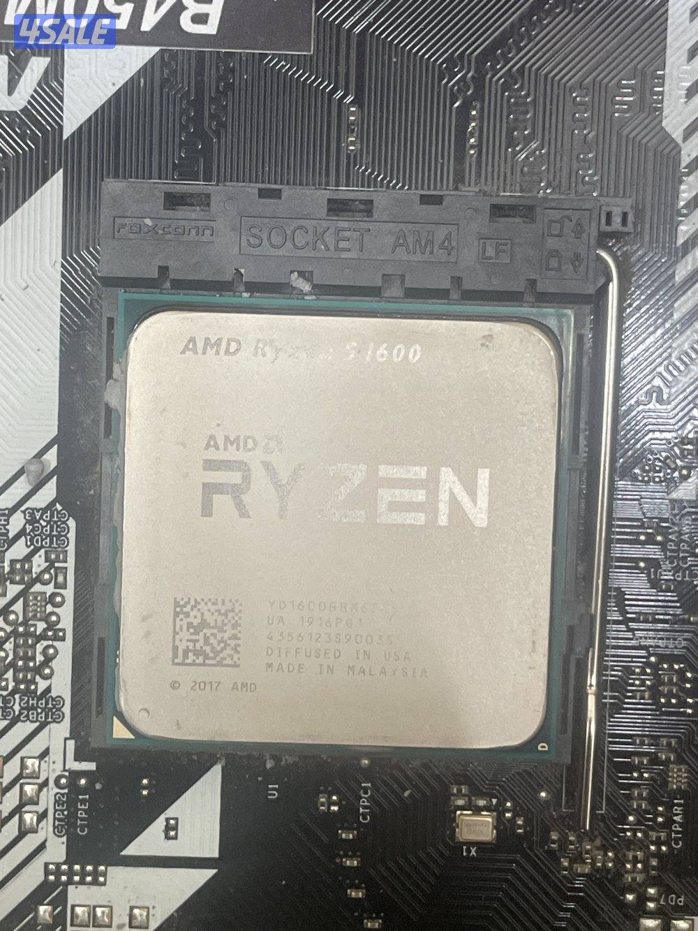 Ryzen 5 1600 Tray مستعمل نظيف يشتغل بنسبة ١٠٠٪0