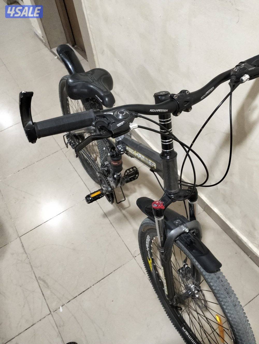 الحاله جيده جدا لكن اخر ترسين لا يعملان جيداً. الدراجه قابله للطي2