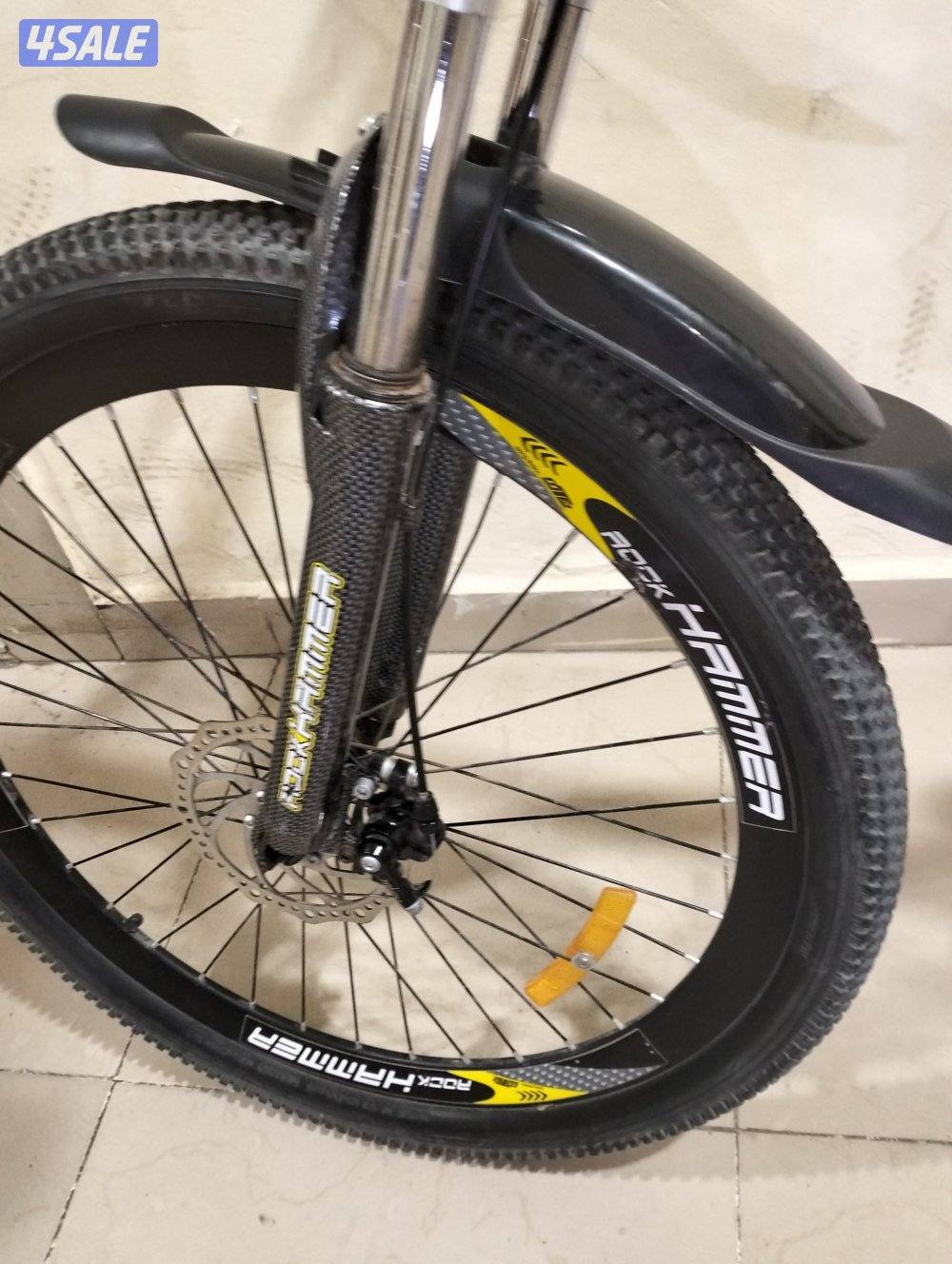 الحاله جيده جدا لكن اخر ترسين لا يعملان جيداً. الدراجه قابله للطي8