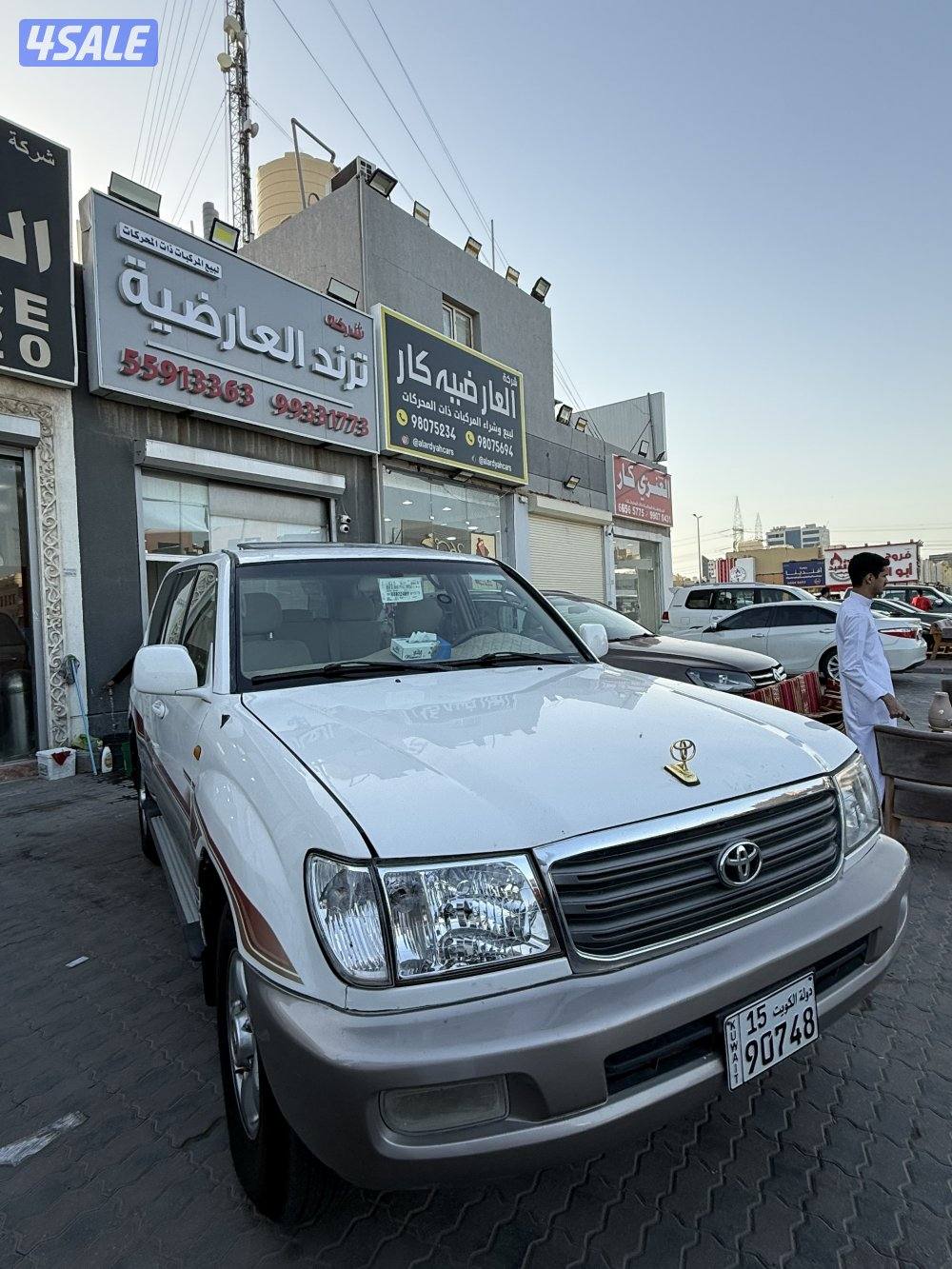 لاند كروز موديل 2003 قير عادي1