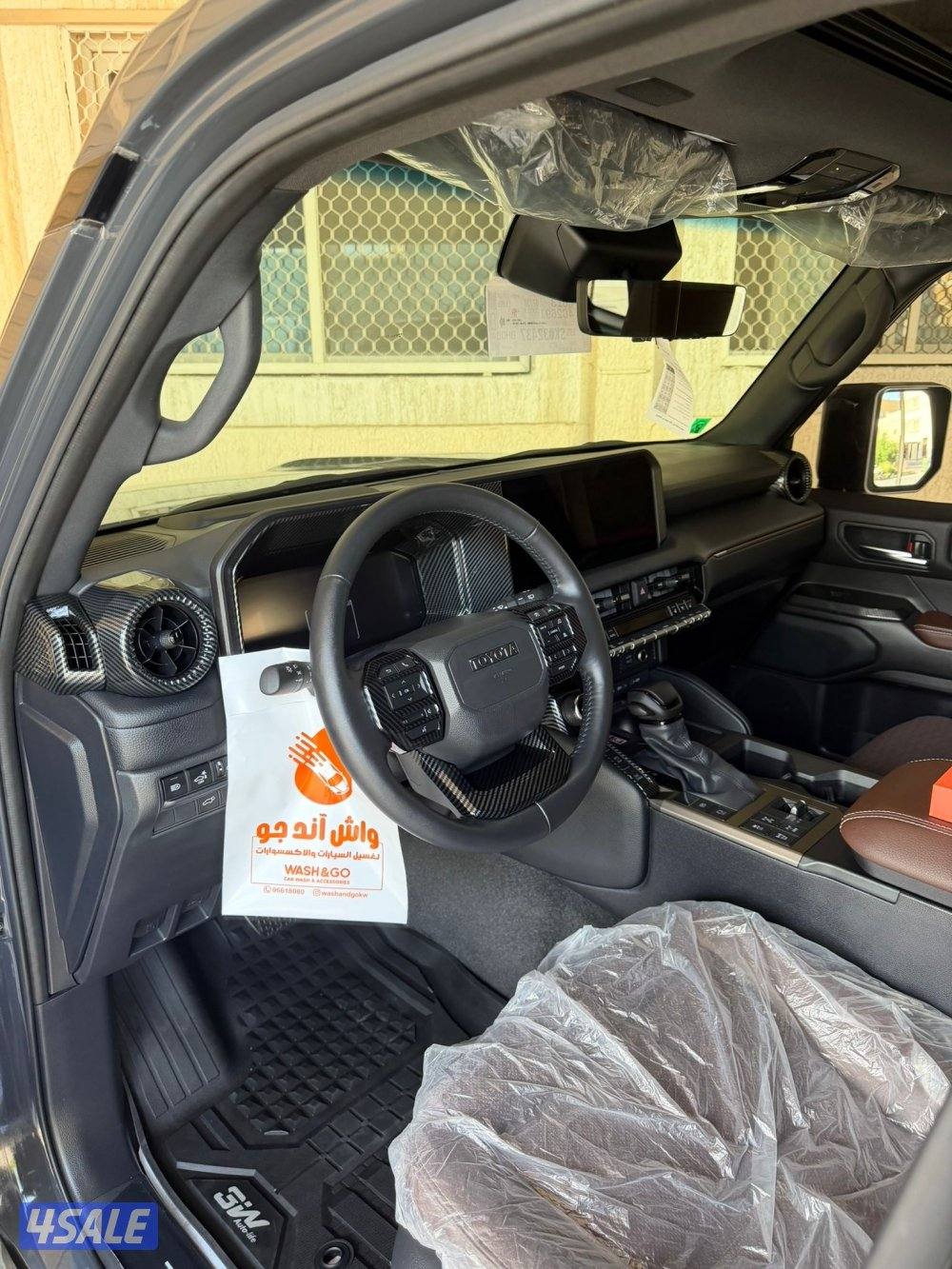 تيوتا برادو 2025/WX / عداد 8000 بحاله المصنع شرط الفحص للبيع14