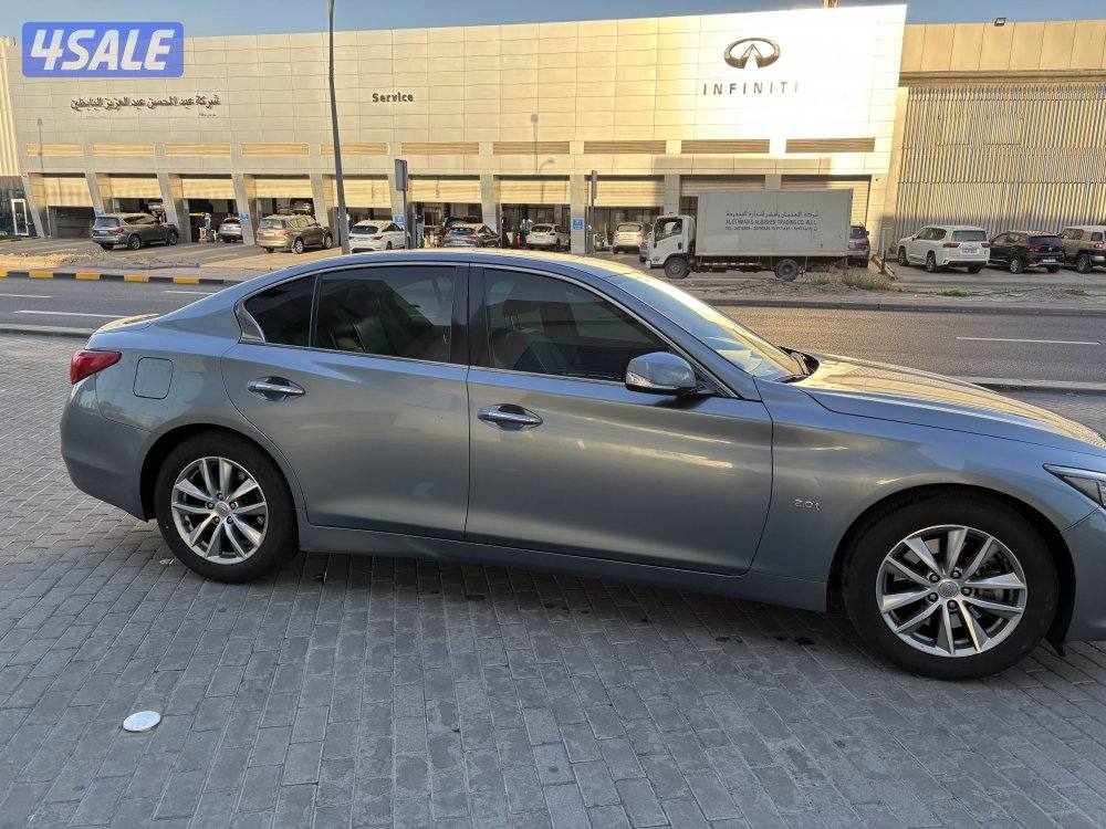 للبيع انفنتي Q50 موديل 2016 بحاله ممتازه صبغ وكاله ما عدا فتحه3