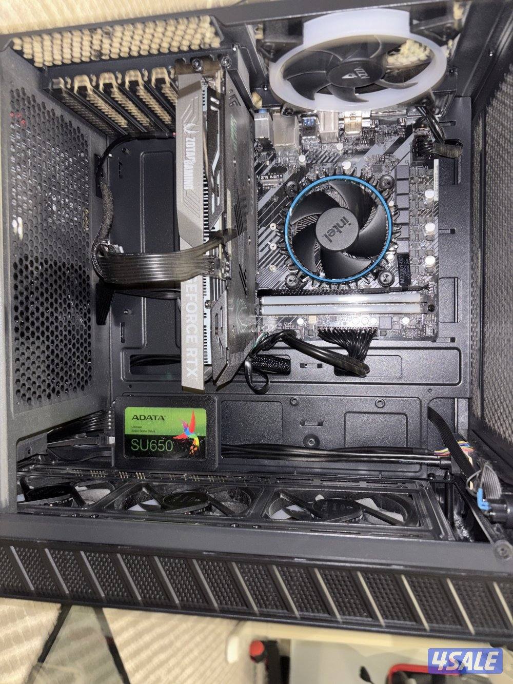 Clean pc 3050 16 gigs of RAM and the cpu i dont know3