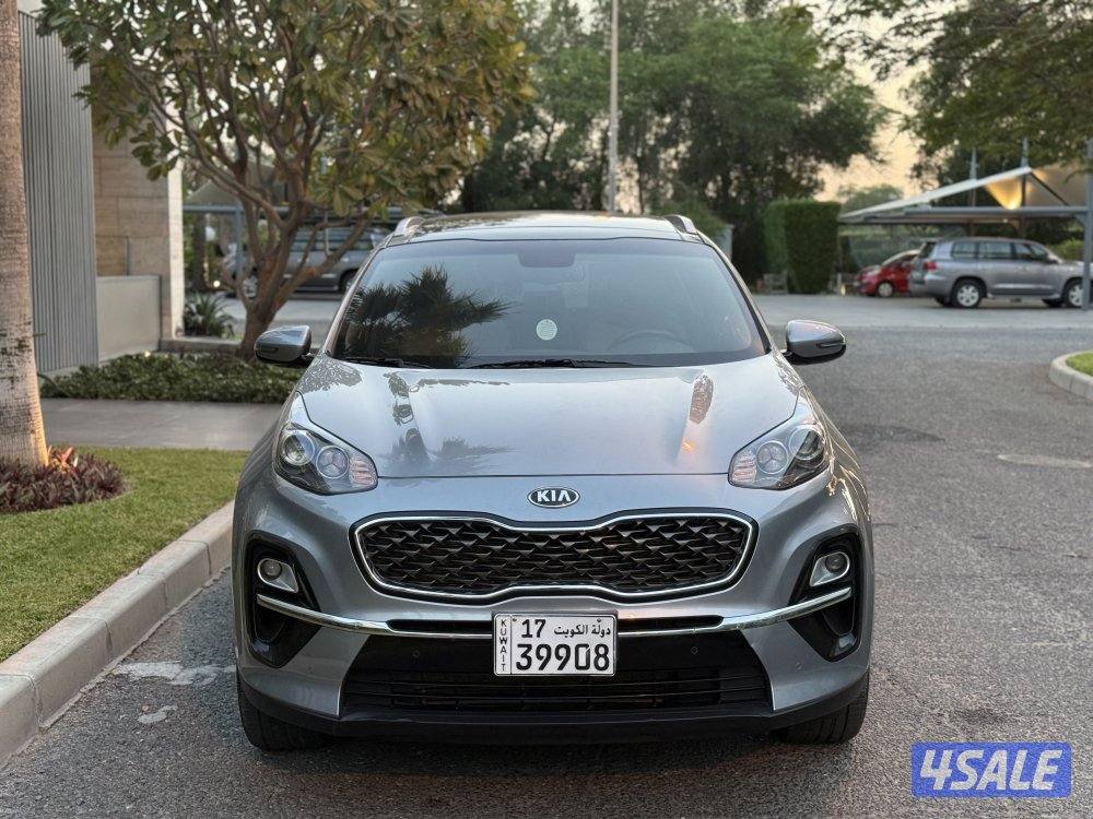 كيا سبورتاج صبغ الوكالة عداد 100 الف1