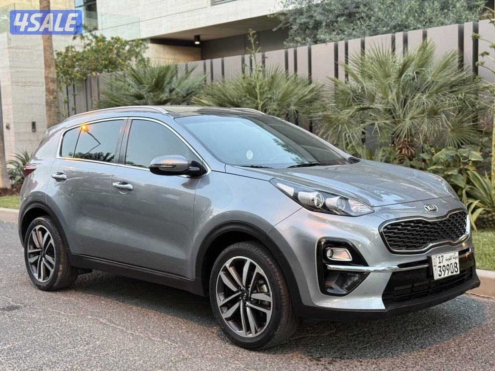 كيا سبورتاج صبغ الوكالة عداد 100 الف2